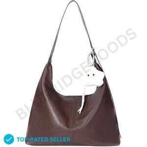 Brand New iSamzan Hobo Bag Brown Slouchy Shoulder